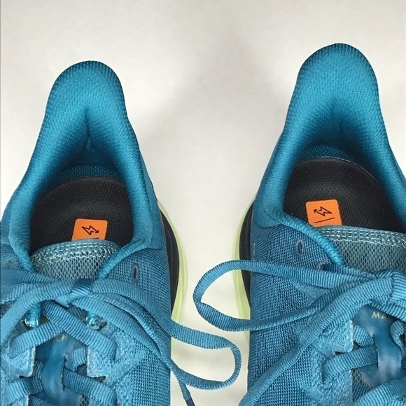 HOKA One One Mach 4 Men’s Everyday Training Sneaker in  Blue Coral/Black. - Picture 5 of 13